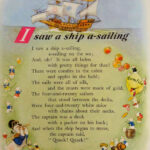 I saw a ship a-sailing