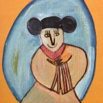 Dentro un vaso di porcellana