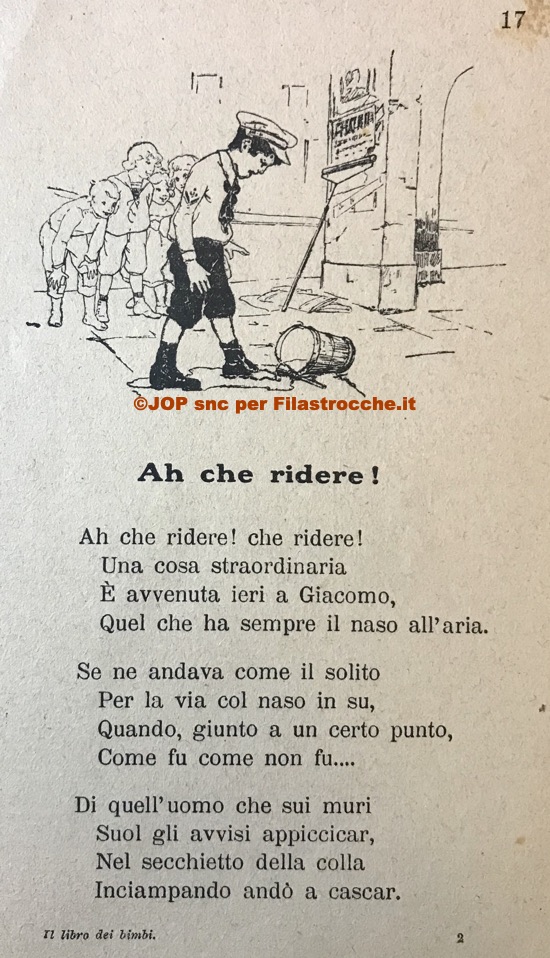 Ah Che Ridere Di Lina Schwarz Filastrocche D Autore Su Filastrocche It