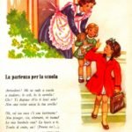 La partenza per la scuola