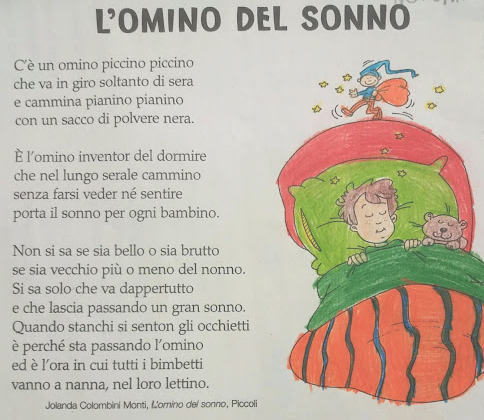 L Omino Del Sonno I Testi Della Tradizione Di Filastrocche It