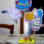 Centro tavola pasquale