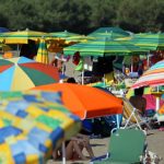 Sulla spiaggia di Ostia
