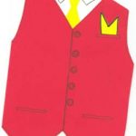 Gilet decorativo per bottiglia