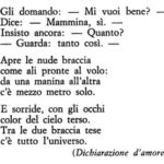 Dichiarazione d’Amore