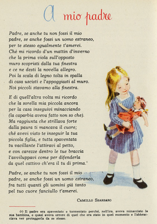 A Mio Padre Poesia Di Camillo Sbarbaro Filastrocche It