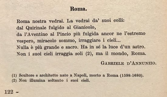 Roma Poesia Di Gabriele D Annunzio Testi D Autore Di Filastrocche It