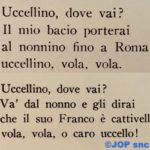 Uccellino dove vai?