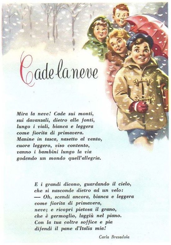 Cade la neve Cade la neve