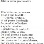 Utilità della grammatica