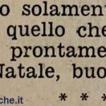 Un augurio solamente