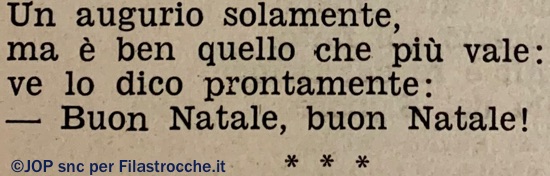 Un augurio solamente Un augurio solamente