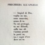 Preghiera all’angelo