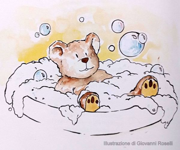 Il bagno dell'orsacchiotto