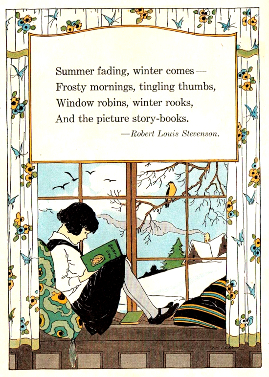 Picture books in winter Picture books in winter