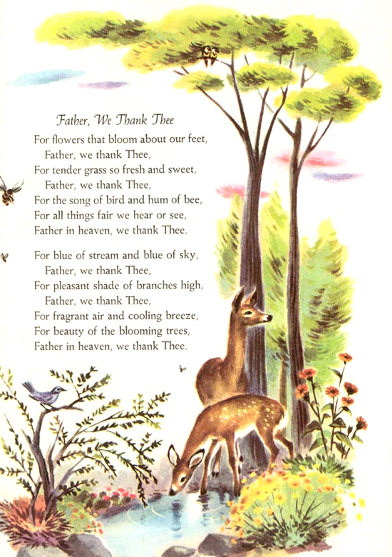 We Thank Thee We Thank Thee