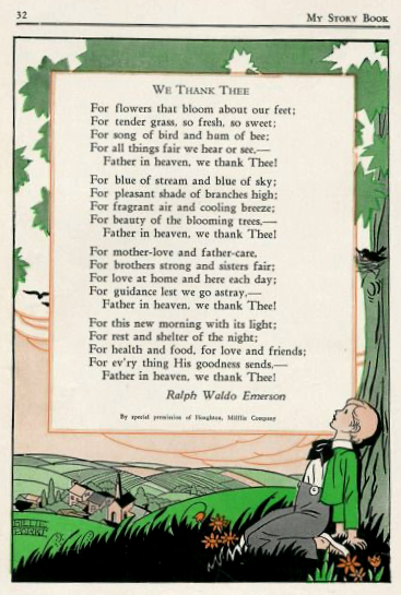 We Thank Thee We Thank Thee