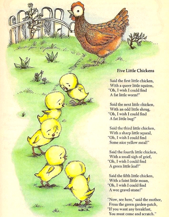 Five Little Chickens Five Little Chickens