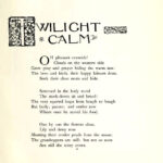 Twilight calm