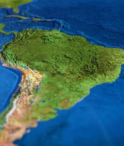 Cartine geografiche fisiche