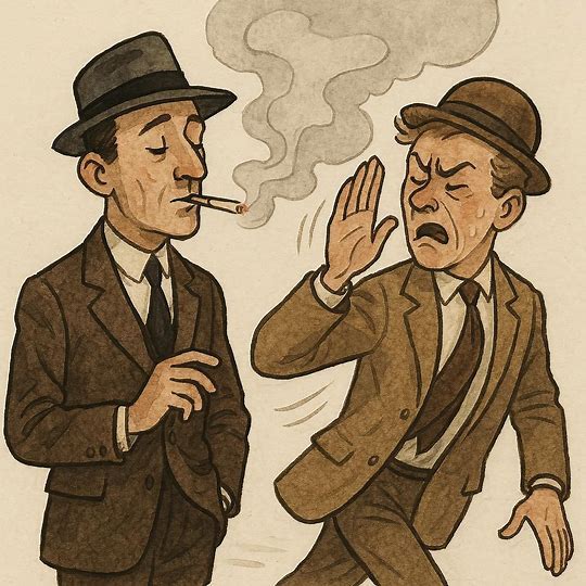 A un fumatore liberalissimo