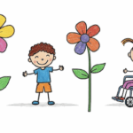 Un parco con un giardino meraviglioso