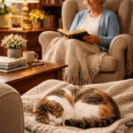 La nonna Marta e la sua gatta