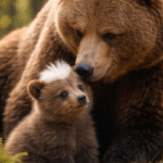 La mamma Orsa e il piccolo Ciuffo