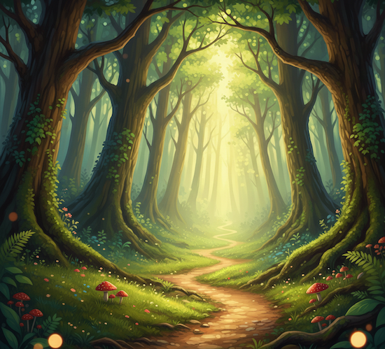 Una giornata nel bosco