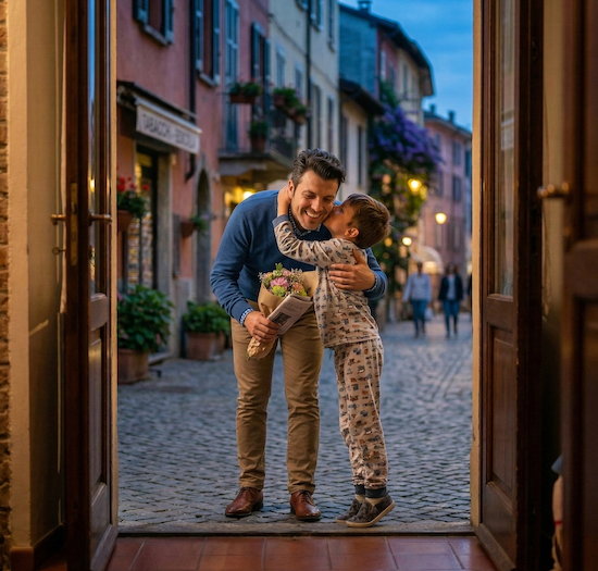 Caro papà sei stanco