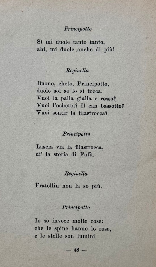 La filastrocca di Reginetta e Principotto La filastrocca di Reginetta e Principotto