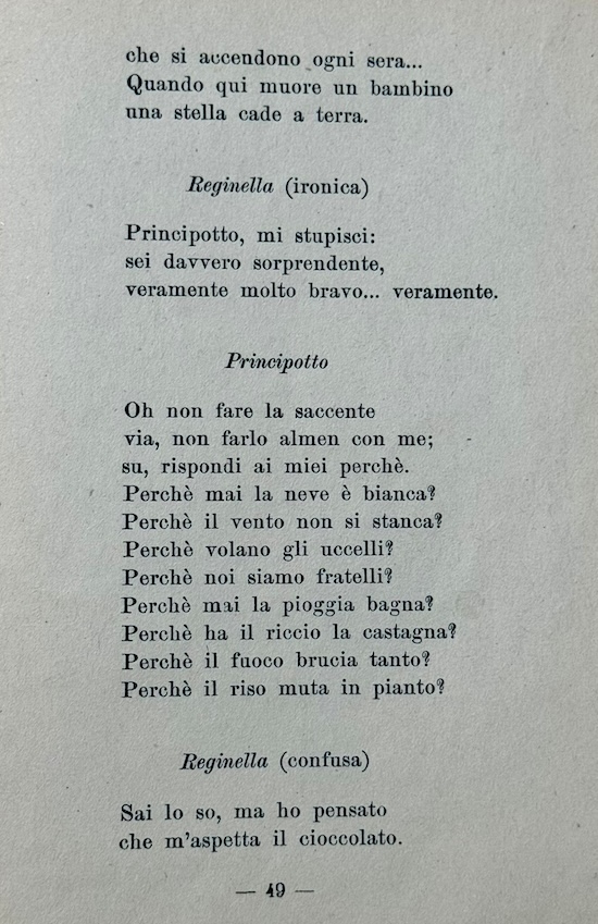 La filastrocca di Reginetta e Principotto La filastrocca di Reginetta e Principotto