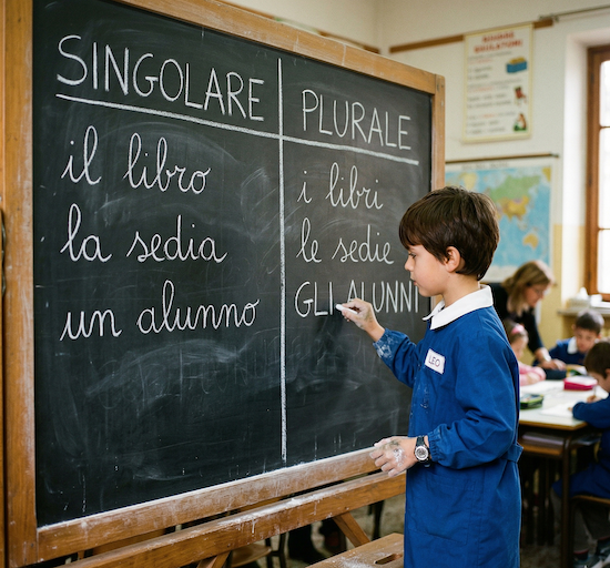 Il singolare e il plurale