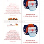 Biglietto d’Auguri di Natale – Babbo Natale