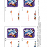 Biglietto per Decorare i Regali – Angelo