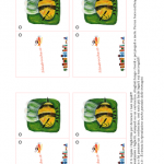 Biglietto per Decorare i Regali – Ape