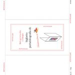 Biglietto d’Auguri Portafoto o disegno con cornice rossa