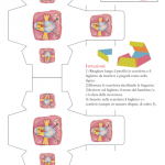 Bomboniera a scatoletta per il Battesimo – Pulcino rosa