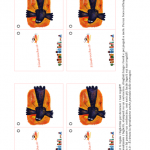 Biglietto per Decorare i Regali – Corvo