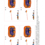 Biglietto per Decorare i Regali – Elefante