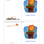 Biglietto d’Auguri per la Festa dei Nonni – Vaso di fiori