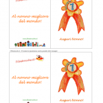 Biglietto d’Auguri per la Festa dei Nonni – Al miglior Nonno del mondo!