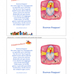 Biglietto d’Auguri di Pasqua – Pulcino con la Filastrocca Buona Pasqua