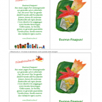 Biglietto d’Auguri di Pasqua – Uovo di Pasqua con la Filastrocca Buona Pasqua