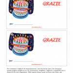 Biglietto di Ringraziamento generico – Torta