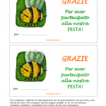Biglietto di Ringraziamento per la Nostra Festa – Ape