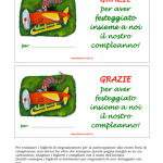Biglietto Ringraziamento per il Nostro Compleanno – Aeroplano