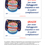 Biglietto di Ringraziamento per il Nostro Compleanno – Torta