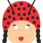 Maschera di Carnevale – Coccinella