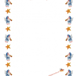 Idea Regalo per Natale – Cornice vuota con le stelline e gli angioletti